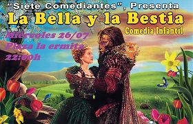 Obra de teatro la “Bella y la Bestia”